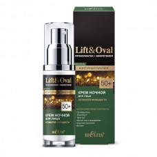 Lift&Oval 50+. Nakts krēms sejai Jaunības aktivators (50 ml)